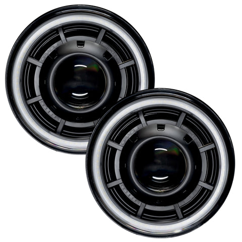 Oracle Oculus 7in Bi-LED Projector Headlights for Jeep Wrangler JK - 6000K - 5876-001