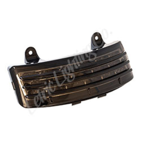 Letric Lighting Tri-Bar Fndr Taillight LED Smoke - LLC-TB-TSS