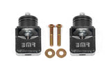 BMR Chevy SS and Pontiac G8 Motor Mount Kit (Solid Bushings) Black Hammertone - MM301H