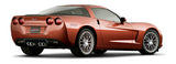 SLP 2005-2008 Chevrolet Corvette LS2 LoudMouth Axle-Back Exhaust System - 31077