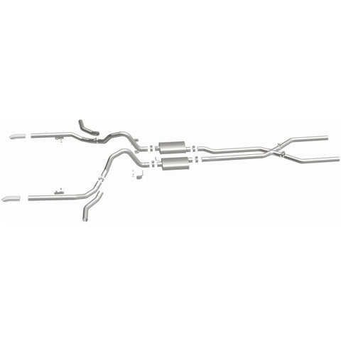 MagnaFlow 65-68 Chevy Impala All V8 Multiple Exit Options Crossmember-Back Perf Exhaust - 15165