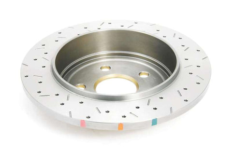 DBA 06-10 Jeep Commander Rear Drilled & Slotted Street Series Rotor - DBA2531X