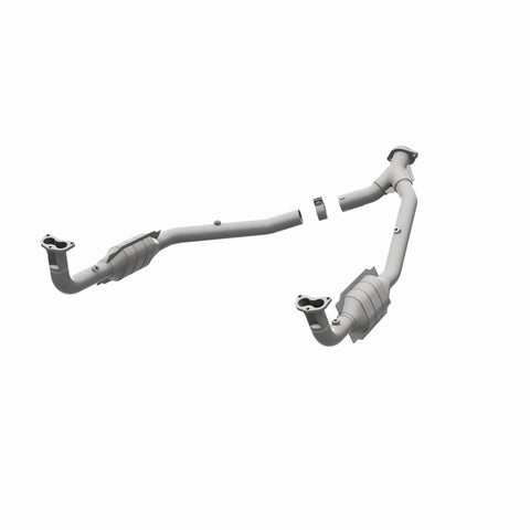 MagnaFlow DF Cat. Conv 97 Land Rover Defender 90 4.0L Y-Pipe Assy / 96-99 Discovery 4.0L Y-Pipe Assy - 93690