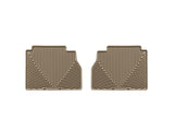 WeatherTech 07+ Toyota Tundra Rear Rubber Mats - Tan - W140TN