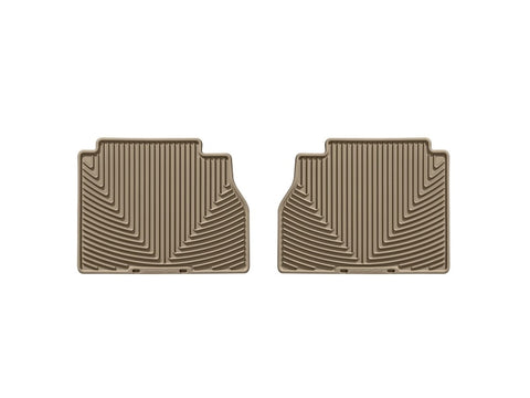 WeatherTech 07+ Toyota Tundra Rear Rubber Mats - Tan - W140TN