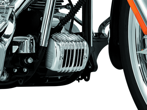 Kuryakyn Regulator Cover  01-17 Softail Chrome - 7839