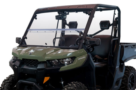 Seizmik 16-23 Can Am Defender HD5-HD10/MAX/XT/PRO Windshield Folding AR2 - 50-25038KIT