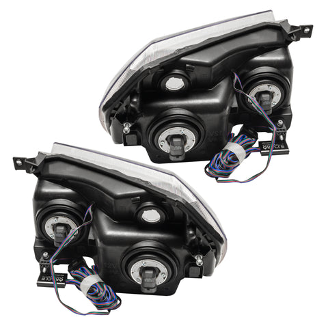 Oracle 05-07 Dodge Magnum SMD HL - Black - ColorSHIFT w/ Simple Controller - 7156-504