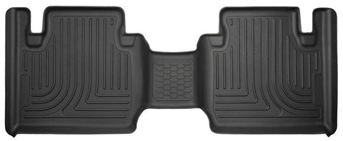 Husky Liners 12-15 Toyota Tacoma Extended Cab WeatherBeater Second Row Black Floor Liners - 14941