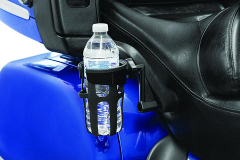 Kuryakyn Reflex Drink Holder 01-17 GL1800 Passenger Mount Black - 6491