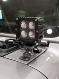 Dee Zee 18-23 Jeep JL Cowl Single Cube Light Bracket - DZ4452JL