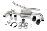 Dinan 16-23 BMW X1/X2 xDrive28i (F48/F39) Valved Axleback Exhaust System - Black Tips - D660-0089-BLK