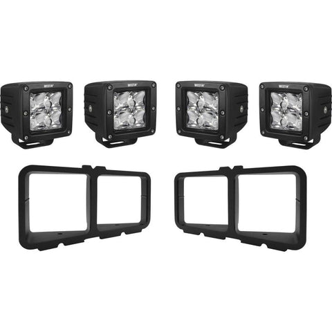 Westin Universal Light Kit for Outlaw Front Bumpers - Textured Black - 58-9915