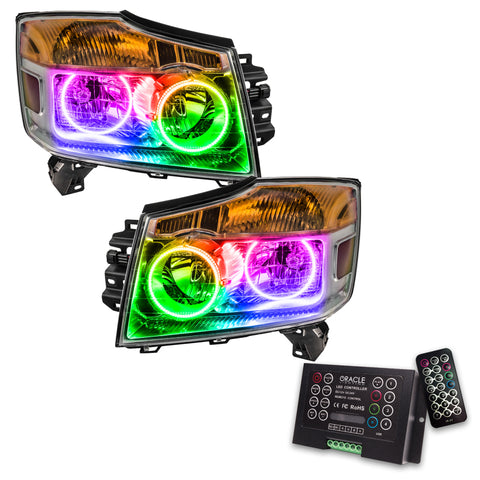 Oracle 08-15 Nissan Armada SMD HL - ColorSHIFT w/ 2.0 Controller - 8106-333