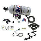 Nitrous Express Single Entry Crossbar RNC .178 4500 Flange Nitrous Kit (250-650HP) w/10lb Bottle - 63970-10