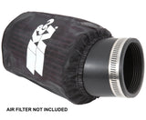 K&N Snowcharger Air FIlter Wrap Round Tapered Black - 3.75in Base ID x 3in Top ID x 5in H - SN-2520PK