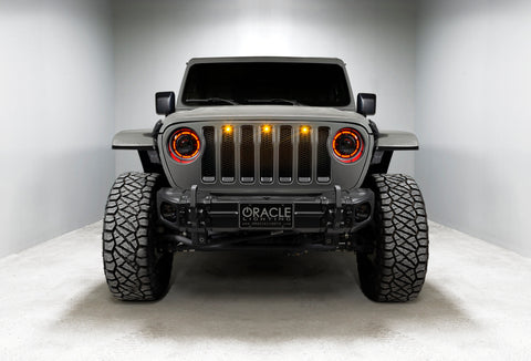 Oracle Oculus Bi-LED Projector Headlights for Jeep JL/Gladiator JT - w/ BC1 Controller - 5839-335