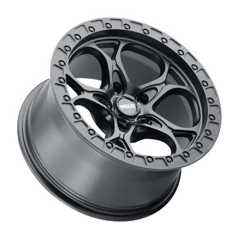 Weld Off-Road W108 17X9.0 Ledge 5X127 ET00 BS5.00 Satin Black 71.5 - W10879075500