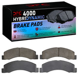 DFC 99-05 Ford F-350 Super Duty 4WD Front 4000 Hybridynamic Brake Pads - 4000-0756-00