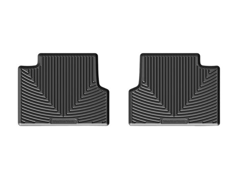 WeatherTech 14+ Jeep Cherokee Rear Rubber Mats - Black - W317