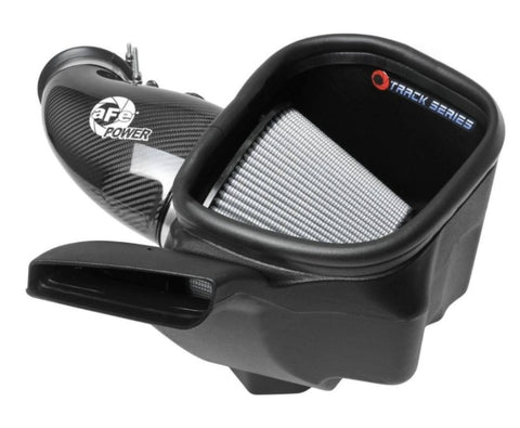 aFe 12-21 Jeep Grand Cherokee 6.4L Track Series Carbon Fiber Cold Air Intake w/Pro Dry S Filter - 57-10014D