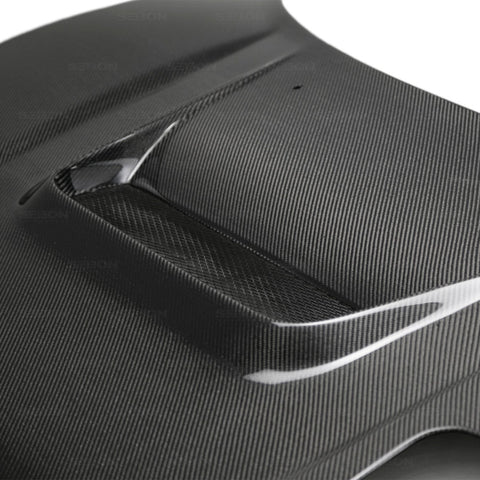 Seibon 92-01 Acura NSX VSII-style Carbon Fiber Hood - HD9201ACNSX-VSII