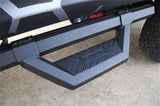 Dee Zee 99-23 Chevrolet/GMC/Dodge/Ford Full Size Truck Hex Cast - Crew Cab Side Steps (Txt Blk) - DZ66321CTB