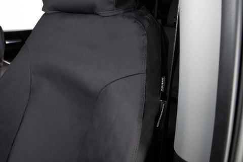 Covercraft 2026 Jeep Wrangler 2-Door (MT) Polycotton SeatSaver Custom Front Row Seat Covers - SS2645PCCH