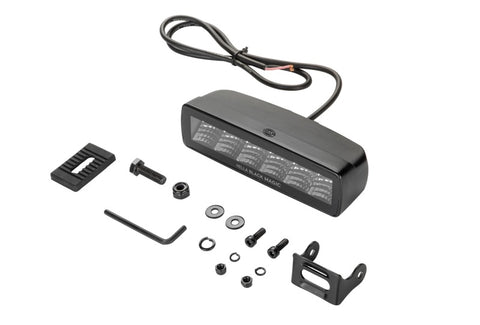Hella Universal Black Magic 6 L.E.D. Mini Light Bar - Flood Beam - 358176201