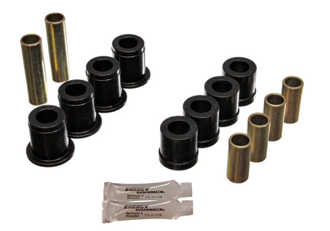 Energy Suspension 87-95 Nissan Pathfinder 2WD/4WD Black Front Control Arm Bushing Set - 7.3102G