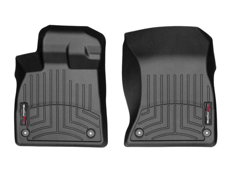 WeatherTech 2018+ Audi Q5 Front FloorLiner - Black - 4411461