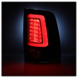 Spyder Dodge Ram 2013-2014 Light Bar LED Tail Lights - Black ALT-YD-DRAM13V2-LED-BK - 5084057