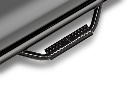 N-Fab Nerf Step 01-03 Ford F-150 SuperCrew - Gloss Black - Cab Length - 3in - F0180SC