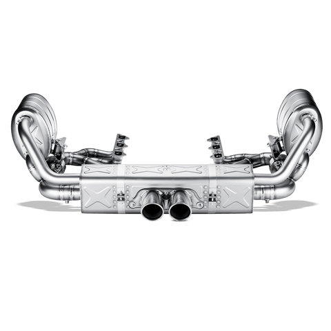 Akrapovic 06-09 Porsche 911 GT3/RS 3.6 Evolution Line w/ Header (Titanium) w/ Titanium Tips - S-PO997GT3E