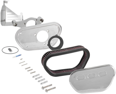 K&N Street Metal Intake System - Big 8 Chrome Intake System-Harley Davidson - RK-3948