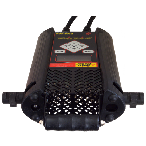 Autometer Handheld Electrical System Analyzer w/120 Amp Load for 6V/12V Applications - BVA-260
