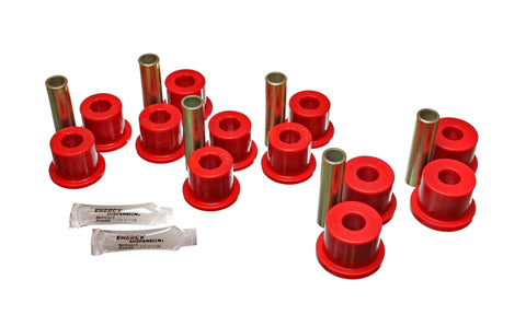 Energy Suspension GM 2 & 4 X Rear Spring Bushing - Red - 3.2107R