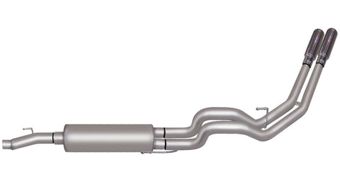 Gibson 04-08 Ford F-150 STX 4.6L 2.5in Cat-Back Dual Sport Exhaust - Stainless - 69204
