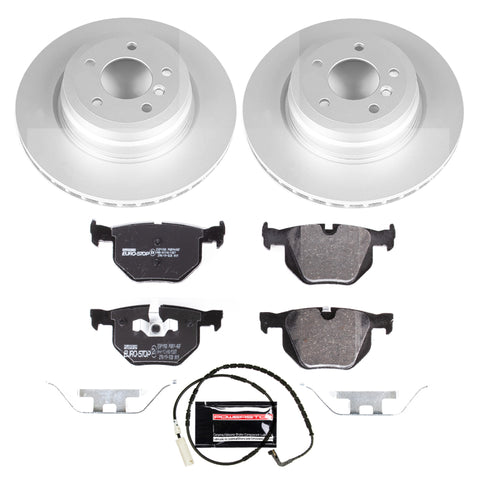 Power Stop 2006 BMW 330i Rear Euro-Stop Brake Kit - ESK045