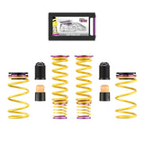 KW 2020+ Chevrolet Corvette C8 (w/ Electronic Dampers & OE Noselift) Height Adjustable Spring Kit - 25361034