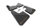 Rally Armor 2026 Subaru Outback Black UR Mud Flap w/Orange Logo - MF136-UR-BLK-WOR