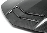 Anderson Composites 10-13 Chevy Camaro TT-Style Carbon Fiber Hood - AC-HD1011CHCAM-TT