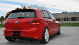 Corsa 14-15 Volkswagen GTI Mk7 Black Sport 3.0in Cat-Back Dual Rear Exit with Single Pro-Series Tips - 14834BLK