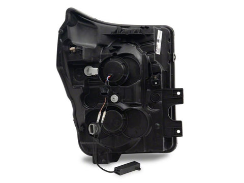 Raxiom 11-16 Ford F-250 Super Duty LED Projector Headlights - Chrome Housing (Clear Lens) - SD3621