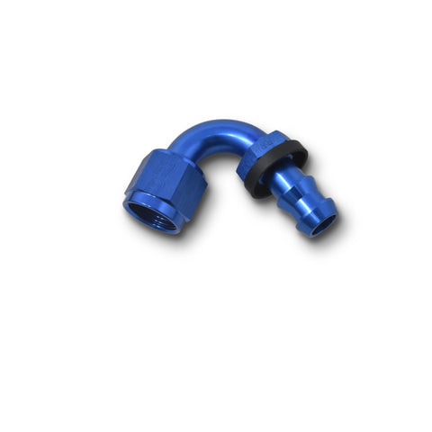 Russell Performance -6 AN Twist-Lok 120 Degree Hose End (9/16in Radius) - 626000