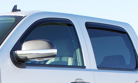 Lund 2017 Nissan Titan Crew Cab Ventvisor Elite Window Deflectors - Smoke (4 Pc.) - 184977