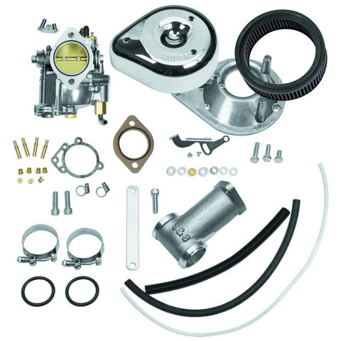 S&S Cycle 55-65 BT Models Super E Carburetor Kit - Standard Tanks - 11-0401