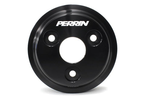 PERRIN 15-21 Subaru WRX / 18-20 Crosstrek / 14-18 FXT Lightweight Water Pump Pulley - Blk - PSP-ENG-111BK