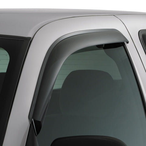 AVS 95-04 Toyota Tacoma Standard Cab Ventvisor Outside Mount Window Deflectors 2pc - Smoke - 92925