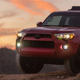 Rigid 14+ Toyota 4Runner/ Tundra & 16+ Tacoma 360-Series 4in LED SAE J583 Fog Lights  - White (Pair) - 37116